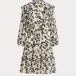 NWT size 4 ruffle dress by Lauren Ralph Lauren